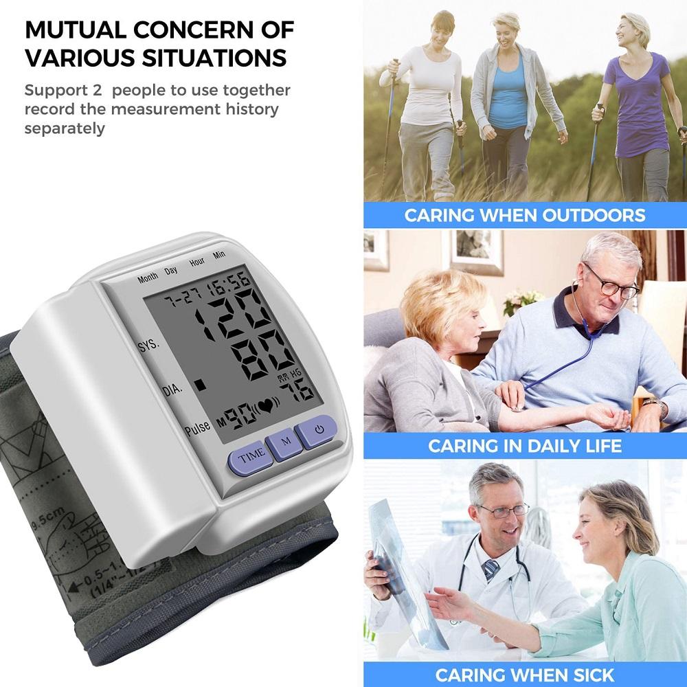 Digital Wrist Blood Pressure Monitor