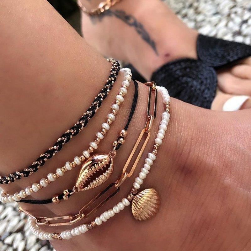 Multi Layered Anklet