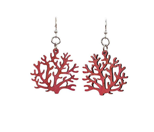 Coral Earrings