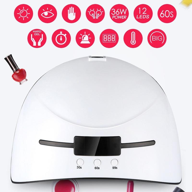 Best Advance Safe UV LED Gel Nail Polish Curing Lamp