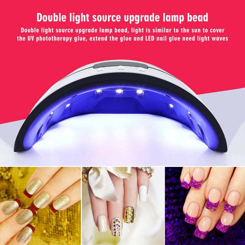 Best Advance Safe UV LED Gel Nail Polish Curing Lamp