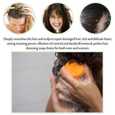 Best Organic Hair Darkening Shampoo Bar For White & Gray Hair